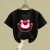 Ropa de Verano de Algodón Puro de Manga Corta para Niñas Estilo 2026 para Niños Medianos y Grandes, Camisetas, Tops, Playeras de Verano Frescos y Lindos