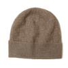 Gorro 100% Cachemira Pura para Hombre y Mujer Cuadrado Consaini Siete Agujas Doble Hilo Moda Cálido Tejido Gorro Cálido