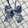 Accesorios de Uniforme a Cuadros con Corbata de Moño Estilo Universitario Japonés Corbata de Moño JK Corbata Pequeña Camisa de Mujer Uniforme Académico