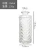 Atacado de fábrica garrafa vazia romana simples garrafa de vidro para aromaterapia rattan flor seca difusão volátil garrafa de perfume de óleo essencial decoração