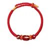 Putuo 2026 Año del Caballo Pulsera de Cuerda Roja del Zodiaco Pulsera del Zodiaco Doce Animales Tai Sui Cuerda Trenzada Roja Regalo Protector