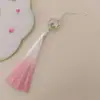 Colgante de borla degradado de gato nuevo Guanshan Yue 12CM Espiga Cheongsam Hanfu Ropa para niños Colgante Colgante colorido