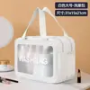 Nueva Bolsa de Tocador Portátil de Gran Capacidad con Separación de Seco y Húmedo, Bolsa de Almacenamiento Plegable, Bolsa de Cosméticos Impermeable para Viajes de Negocios