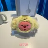 Perro de Peluche Dibujo Animado Pudding Perro Disfrazado Cabeza de Castor Accesorios DIY Bolsa Ropa Joyería Accesorios