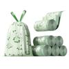 Bolsa de Basura con Fragancia a Camelia para Hogar y Cocina, Gruesa, con Cordón, Tira Resistente al Desgarro, Bolsa de Plástico Grueso