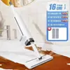 Mini Mop Retrátil para Mesas, Lavagem Mãos Livres, Adequado para Bancadas de Cozinha e Banheiro em Casa, Substitui Panos de Limpeza