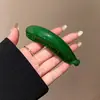 Pinza de Plátano Azul Pavo Real Pinza para Cola de Caballo Alta Pinza de Cabello Rojo Ankola Pinza de Cabello de Temperamento Pinza de Disco para Parte Trasera de la Cabeza Femenina