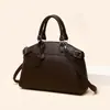Bolso de Mujer para Exportación Transfronteriza 2025 Nuevo Bolso de Mano Urbano de Gran Capacidad con Textura de Grano Bolso Tote Simple de Hombro Cruzado