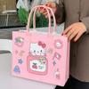Nueva bolsa de fieltro de sublimación térmica Coolomi de Sanrio, bolsa de fieltro de dibujos animados portátil con espacio en vivo, bolsa de mano Lucky Bag