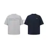Forn3 Camiseta de Manga Corta Moda Callejera Retro Americana para Hombre Verano Nuevo Simple Estampado de Letras N1991