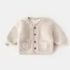 [Atuendos Escolares] Chaqueta para Bebé Dudu, Pantalones Casuales Elegantes de Otoño para Niños, Ropa de Primavera para Niños, Ropa para Niñas