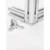 Conector 3D de Perfil de Aluminio = Dispositivo/3030/4040 Escuadra Externa en Ángulo Componente de Fijación Tres en Uno Ferretería para DIY