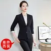 Colete de Terno Profissional Cinza para Mulheres, Novo Estilo Primavera 2026, Elegante Conjunto de Colete de Recepção de Hotel Uniforme de Trabalho