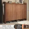 Armário de sapatos para uso doméstico, porta de entrada, hall de entrada, interior, novo modelo 2026, armário de armazenamento integrado, corredor, sapateira de parede