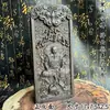 Token de Ébano Tallado Orden del Emperador Zhenwu Orden de los Cinco Truenos Token de Suministros Culturales de Carretera Orden de Zhenwu