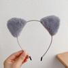 Diadema para Lavado Facial de Gato con Orejas de Gato Hembra, Adorable Pinza para el Cabello de Felpa, Popular en Internet 2023 Nuevo Tocado Alto para la Parte Superior de la Cabeza