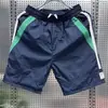 Shorts masculinos de verão modernos de duas cores, perna reta, moda versátil, casuais, shorts esportivos modernos de corte solto