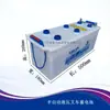 Apilador de paletas semiautomático batería 6-QA120 batería de carga de agua vaca de tierra 12V120AH apilador de carretilla elevadora