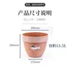 Vaso Universal Samit Simples Vintage Imitação de Cerâmica Resina Vaso de Flores Hortênsia Rosa Varanda Jardim Vaso para Plantas Verdes Vaso de Flores Robusto
