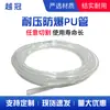 Manguera de aire de PU resistente a la presión hecha a medida, manguera de aire transparente resistente a la presión y a prueba de explosiones cortable, manguera de entrada para dispensador de agua, manguera para bomba de aire