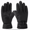 Guantes Gruesos de Algodón Antideslizantes para Ciclismo, Calientes de Invierno para Hombres y Mujeres, con Forro Polar para Deportes al Aire Libre, Cortavientos para Montar Bicicletas Eléctricas