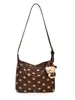 Bolso de mujer de gran capacidad 2026 nuevo bolso de moda casual para principios de otoño para la escuela y el trabajo, bolso tipo albóndiga de hombro y cruzado