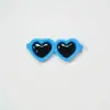 Óculos de Amor em Resina Acessórios para Brinquedo de Pelúcia DIY Chaveiro de Boneca Capa de Celular Vasos Materiais Criativos