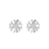 Pendientes de Rosas de Cerezo Tridimensionales de Tornillo Vintage Nuevos 2026 para Mujer, Accesorios de Oreja Versátiles para el Día a Día Exquisitos de Lujo Ligero de Nicho