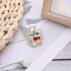 Pinza para el Cabello Nueva de Cereza para Niñas, Pinza de Garra Pequeña Mini de Princesa Accesorio para el Cabello, Pinza Lateral para Flequillo, Pinza de Garra Pequeña para Flequillo
