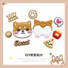 Cachorro de perro Chai pvc accesorios de goma suave al por mayor pantuflas con agujeros hebilla de flor gancho para coche parche decorativo para bolsa de dibujos animados