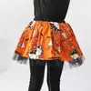 Saia Bufante Original para Meninas de Comércio Exterior para Halloween, Estilo Bruxinha Fofa, Bom Volume e Plenitude, Saia de Comprimento Médio 22
