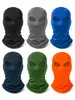 Gorro de Seda Helada para Motocicleta de Comercio Exterior Shitu con Logo Personalizado, Máscara Facial sin Costuras de Doble Agujero para Protección Solar, Gorro de Manga Larga Transpirable de Secado Rápido