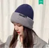 Chapéu de inverno novo estilo coreano chapéu de tricô feminino rede vermelha rosto redondo chapéu quente moda fofo chapéu de lã
