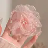 Grampo de Pato Borboleta Orquídea Dopamina de Verão para Mulheres, Presilha Floral Doce, Grampo de Cabelo Exquisito de Alta Qualidade, Acessório de Cabelo Estilo Feriado