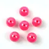 Contas Acrílicas Coloridas Sólidas com Revestimento UV de 16mm Acessórios para Joias DIY Feitos à Mão Materiais DIY Contas Soltas Venda por Atacado