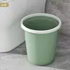 Lixeira de Cozinha Doméstica Banheiro Dormitório Estudantil Grande Capacidade Sala de Estar Quarto Escritório com Aro Lixeira para Papel