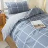 Colcha, Ropa de Cama, Juego de Seis Piezas de Ropa de Cama de Algodón Puro, Juego de Tres Piezas para Colchón de Dormitorio de Estudiante Individual, Estilo Simple para Cuatro Estaciones