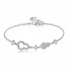 Pulseira de Cabacinha Dupla da Sorte e Prosperidade Estilo Chinês para Mulheres, Acessório Étnico Simples de Nicho Cravejado com Pedras, Presente para Melhor Amiga