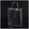 Bolsa de mão transparente quente personalizada bolsa de mão de PVC bolsa de presente transparente de alta qualidade barraca de doces de casamento