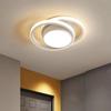 Lámpara de Techo LED Simple Moderna para Pasillo, Corredor, Doble Círculo, Entrada de Vestíbulo, Balcón, Luz de Entrada, Lámparas Escandinavas