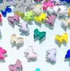 Strass Formato Borboleta 5*7mm com Fundo Plano Decorações Brilhantes da Moda para Nail Art Acessórios Borboleta Strass para Unhas Postiças Atacado