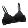 Ropa Interior para Niñas de Venta Caliente en Comercio Exterior Transfronterizo, Sin Alambres, Cómodo, Transpirable, Sujetador Delgado, Sujetador Push-Up Sencillo