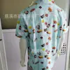Camisa de Playa Malla Transpirable de Secado Rápido Camisa de 5 Botones Malla Transpirable de 150g Jersey Heritage Transpirable
