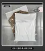 Saco de Embalagem para Roupas Filme Transparente Branco Leitoso Atacado Saco com Zíper Autovedante à Prova de Poeira e Umidade Armazenamento de Aviso Impresso com Logo