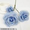 Flor Artificial Individual Rosa Diamante de 3 Cabezas Transfronteriza Arreglo Floral para Boda Decoración Suave para Hotel Set de Boda Flor Falsa Paisajismo de Ingeniería