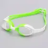 Óculos de Natação de Silicone HD Transparentes à Prova d'Água Anti-embaçante para Crianças, Óculos de Natação com Lente Plana, Específico para Crianças, Dropshipping