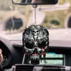 Decoração de Carro Halloween Crânio Coração Pingente para Mochila Festa de Aniversário Decoração de Casa