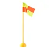 Bandera de esquina de fútbol Palo Palo de dribbling de baloncesto Base de inyección de agua Clavija para el suelo Marcador de obstáculos Equipo de entrenamiento