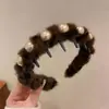 Artículo Popular de Xiaohongshu Diadema para Mujer, Especial para Lavarse la Cara, Diadema de Ala Ancha, Diadema de Corona Alta, Accesorio de Cabello Moderno y Versátil