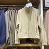 Cardigan curto com zíper e proteção solar, gola alta elástica, feminino, japonês, jaqueta curta com proteção UV 476111